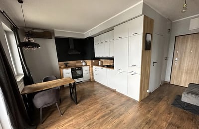 Аренда современной меблированной 2-комнатной квартиры 37 м², Гжегужки, Краков, Польша